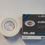Ecolite 10'lu paket 6,5W 4000K Led Gömme Spot ılık beyaz Işık