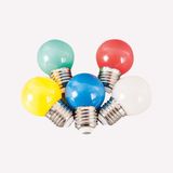 Ecolite 15 W Renkli Klasik E27 Duy Led Ampul