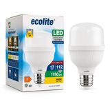 Ecolite 17W LED Jumbo Ampul 3000K Sarı Işık 1750 Lümen 112W Eşdeğer E27 Duylu 70x109 mm Yüksek Güçlü Tasarruflu Ampul