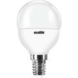 Ecolite 4,8W E14 Duy LED Classıc G45 Ampul 220V Opal Cam 470 Lümen 15.000 Saat Ömür 6500K - 4,8 W - Beyaz
