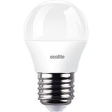 Ecolite 4,8W LED Classıc G45 Ampul 220V Opal Cam 470 Lümen 15.000 Saat Ömür 6500K - 4,8 W - Beyaz