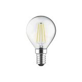 Ecolite 4W LED Fılament G45 Ampul 220V Şeffaf Cam 470 Lümen 15.000 Saat Ömür 6500K - Beyaz