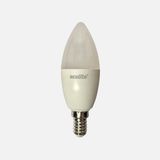 Ecolite C37 LED Ampul 8.5W, Sıcak Beyaz Işık (4000K)