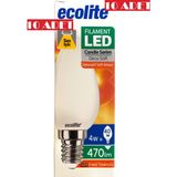 Ecolite Filament Candle LED Ampul 4W E14 470 Lümen 4000K Ilık (10LU) - 1 - 10 W - Beyaz