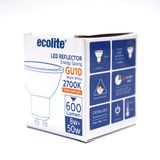 Ecolite Par 16 8 W Sarı Spot Gu10 Duy Led Ampul (8'Li Paket)