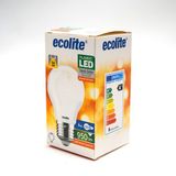 Ecolite Soft Filament A60 8 W Sarı Klasik E27 Duy Led Ampul (8'Li Paket)