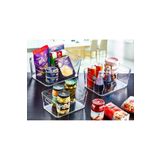 Ecolux 7 Lt Clear Buzdolabı & Dolap Içi Düzenleyici Organizer 3 Adet 30cm x21cm x12 Cm ep-437