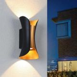 ECONA 10 Watt 3000k Günışığı Ledli Modern Tasarım Iç Ve Dış Mekan Led Aplik, Bahçe Armatürü