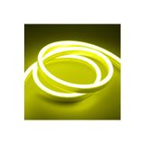 ECONA 12v Limon Sarısı Neon Led 5 Metre Prize Tak Çalıştır Esnek Neon Led Aydınlatma Neon Şerit Led