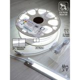 Econa 25 Metre Neon LED Şerit 220V - Beyaz Işık, Çok Parlak, Kesilebilir, 2 Fişli Tak Çalıştır Set,mutfak Vetezgah Altı LED - Çok Renkli - YOK