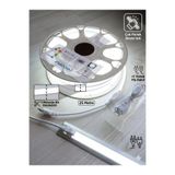 ECONA 25 Metre Neon Led Şerit 220V - BEYAZ Işık, Çok Parlak, Kesilebilir, 2 Fişli Tak Çalıştır Set,Mutfak veTezgah Altı Led