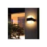 ECONA Ekim Aydinlatma 10 Watt Gün Işığı Ledli Bahçe Dış Mekan Aplik Armatürü, Modern Tasarım Bahçe Apliği