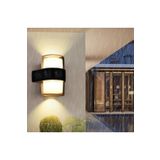 ECONA Full Reyon 10w Dekoratif Modern Stil Dış Mekan Led Duvar Aplik, Bahçe Duvar Armatürü, Modern Aplik