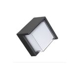ECONA Full Reyon 6w Siyah Kasa Dış Mekan Dekoratif Aplik (3000K) Dekoratif Armatür, Led Armatür