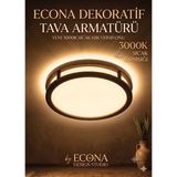 Econa GÜNIŞIĞ-3000K Aydınlatma Glop Armatürü LED Avize Aplik Balkon Banyo Koridor Lambası LED Güçlü Işık - YOK - RGB