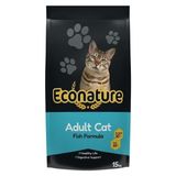 Econature Balıklı Yetişkin Kedi Maması 15 kg - 1 kg