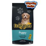 Econature Plus Puppy Kuzu Etli 13 + 2 kg Hediye Yavru Kuru Köpek Maması