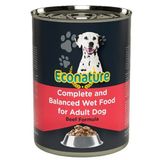 Econature Sığır Etli 400 gr Tam ve Dengeli Yetişkin Köpekler İçin Yaş Konserve Maması