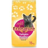 Econature Tavuklu 15 kg Yetişkin Kuru Kedi Maması