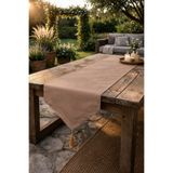 Econice Buğday Renk Duck Keten Dekoratif Runner 40 x 140 cm