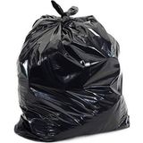 Ecoplast 240 lt 100x150 cm 600 gr 10 Adetlik 1 Rulo Siyah Hantal Konteyner Çöp Torbası