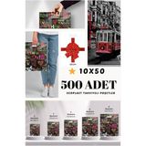 Ecoplast 500 Adet No:2 26X38CM Baskılı Takviyeli Mağaza Poşeti Eczane Market Bijuteri Giyim Karışık Desen - SİYAH MODELLER