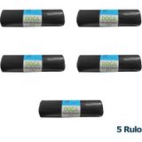 Ecoplast Battal Boy Çöp Torbası Poşeti 400 G - 90 L - 80 x 110 CM / 10 Adetlik 5 Rulo