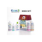 Ecos3 Bebek Organik Temizlik Seti | Çamaşır, Bulaşık, Biberon-Oyuncak ve Tüm Yüzeyler için Doğal Temizlik