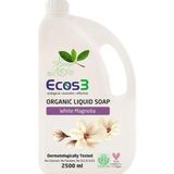 Ecos3 Beyaz Manolya 2500 ml Organik Sıvı Sabun