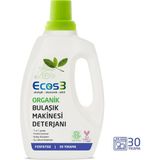 Ecos3 Organik Bulaşık Makinesi Deterjanı 750ML - 30 Yıkama Fosfatsız ve Su Lekesi Bırakmaz