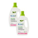Ecos3 Organik Çamaşır Yumuşatıcı 2’li Set