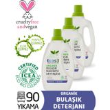 Ecos3 Organik Otomatik Bulaşık Makinesi Jeli 3’lü Set ( 90 Yıkama)