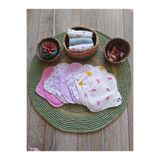 ECOSOFT Yıkanabilir Günlük Ped %100 Pamuk Bambu Ultra İnce Doğal Ped (6 Adet)