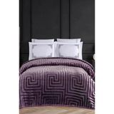 Ecosse Blank Set Agossa Versace Battaniye Seti Mor