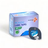 Ecotagplus Dymo Letratag Muadili Plastik Serit Etiket Mavi 10 Lu Eco Paket