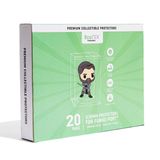 EcoTEK Protectors Funko POP ile Uyumlu 0,50 MM Pop Koruyucu Kılıf! - 4" İnç Vinil Figürler (Film ve Kilitleme Tablası ile) Pop Koruyucular, Kristal Şeffaf, Depolama Ekranı, Asitsiz Ağır Hizmet (20'li