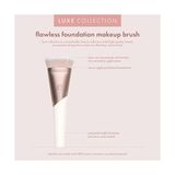 EcoTools Ecofriendly Luxe Kusursuz Fondöten Makyaj Fırçası, Sıvı ve Krem Fondöten, Yoğun, Sentetik Kıllar, Çevre Dostu Birinci Sınıf Kalite Makyaj Fırçası, Vegan ve Zulüm İçermez, 1 Adet