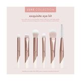 Ecotools Luxe Zarif Göz Makyajı Fırça Seti, Göz Farı, Eyeliner ve Kaş Makyajı Için, Profesyonel Göz Fırçası Seti - Option-1