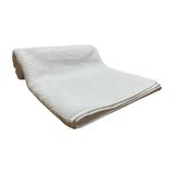 Ecotton Works Banyo Havlusu Beyaz Renk Pamuklu Havlu 70 x 130 cm Havlu