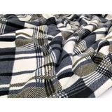 Ecotton Works Polar Evcil Hayvan Battaniyesi - Siyah - Beyaz