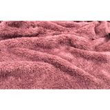 Ecotton Works Wellsoft Kedi Köpek Battaniyesi Gülkurusu Renk 70 cm x 90 cm - 70 x 90 cm - Gül Kurusu