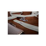 ecottonworks Tip 5 Şerit Fermuar Beyaz Renk Metrelik Fermuar 10 Metre 20 Adet Kürsör