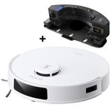 ECOVACS DEEBOT N20 PRO Robot Süpürge ve Paspas, 8000 Pa Güçlü Emiş, ZeroTangle Dolaşma Önleyici Fırça, OZMO Pro 2.0 Titreşimli Paspas, LDS Lazer Navigasyon, 300 Dakika Çalışma Süresi, Alexa Uyumlu