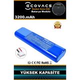 Ecovacs Deebot Ozmo 900 3200mAh Robot Süpürge Bataryası - Yüksek Yoğunluklu Li-ion Hücre
