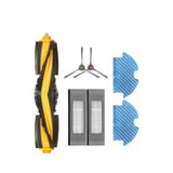 Ecovacs Deebot Ozmo 900 Uyumlu Ana Fırça, Hepa, Yan Fırça, Mop 7 Parça