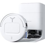 ECOVACS DEEBOT T80 Omni Robot Süpürge ve Paspas, 20.000 Pa Emiş Gücü, Sürekli Temiz Su ile Kendi Kendini Temizleyen OZMO Roller Paspas Sistemi, ZeroTangle 3.0 Dolaşma Önleme Teknolojisi - Beyaz