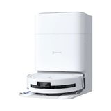 Ecovacs DEEBOT T80 Omni Robot Süpürge ve Paspas 20.000PA Zerotangle 3.0 75°c Sıcak Sulu Paspas Yıkama - Beyaz