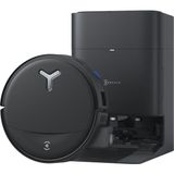 Ecovacs DEEBOT T80S Omni Robot Süpürge ve Paspas, 24.800 Pa Emiş Gücü, OZMO Roller 2.0 Paspas, ZeroTangle 3.0 Dolaşma Önleme, Triple Lift Özelliği, Sıcak Su ile Paspas ve Sıcak Hava ile Kurutma - Siyah