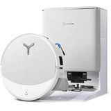 ECOVACS DEEBOT T90 Omni Robot Süpürge ve Paspas, 30.000 Pa Emiş Gücü, OZMO Roller 3.0 Paspas Sistemi, Triple Lift Teknolojisi, 3D Akıllı Navigasyon, Evcil Hayvan Dostu Temizlik ve Omni İstasyon, Beyaz