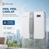 Ecovacs Ev Tipi Otomatik Cam Silme Makinesi Güvenlik Halatlı Yüksek Vakum Güçlü Çerçevesiz Cam Uyumlu Akıllı Temizlik Robotu Profesyonel - Beyaz
